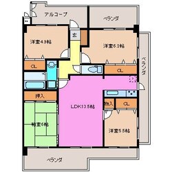 久居駅 徒歩2分 7階の物件間取画像